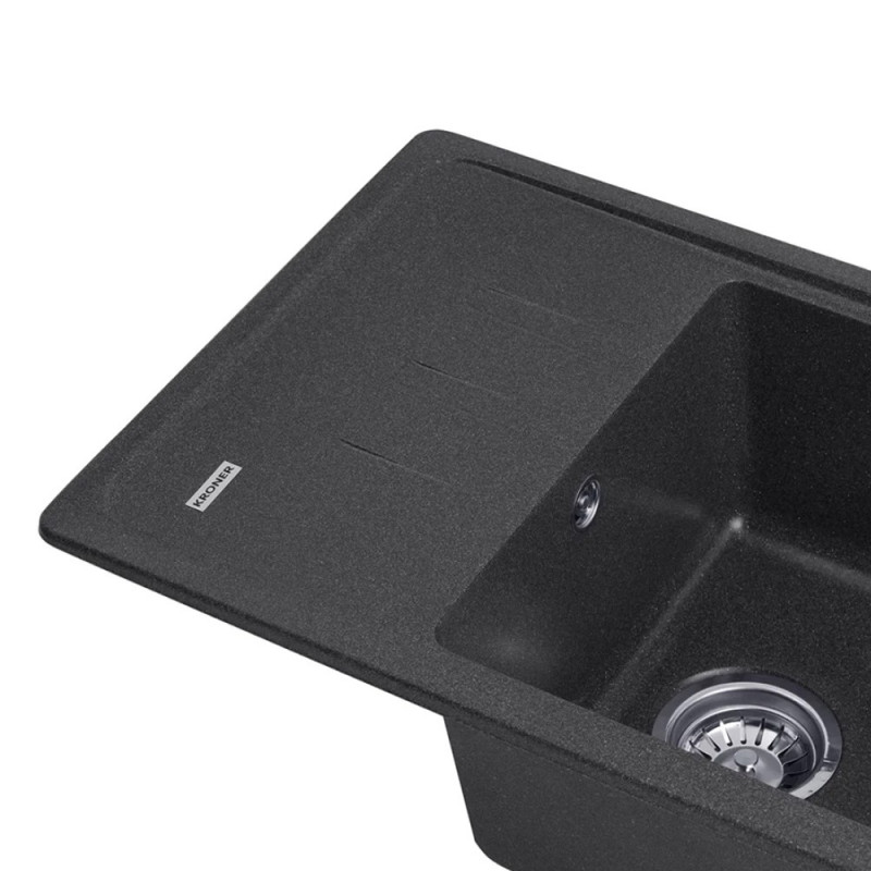 Кухонна мийка Kroner KRP Komposit GRB-6243