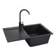 Кухонна мийка Kroner KRP Komposit GRB-7850