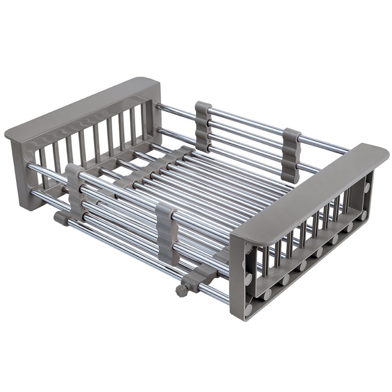 Кухонна мийка Kroner KRP Gebürstet - 6350LHM (3,0/1,0 мм)