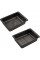 Кухонна мийка Kroner KRP Schwarze - SET7546ARTHM PVD (3.0/0.8 мм)