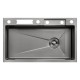 Кухонна мийка Kroner KRP Schwarze - SET7545NB PVD (3.0/0.8 мм)