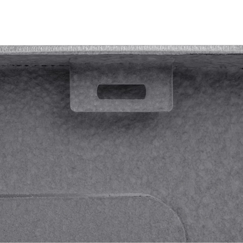 Кухонна мийка Kroner KRP Schwarze - SET7545NB PVD (3.0/0.8 мм)