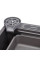 Кухонна мийка Kroner KRP Schwarze - SET7545NG PVD (3.0/0.8 мм)