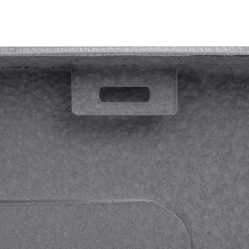 Кухонна мийка Kroner KRP Schwarze - SET7545NG PVD (3.0/0.8 мм)