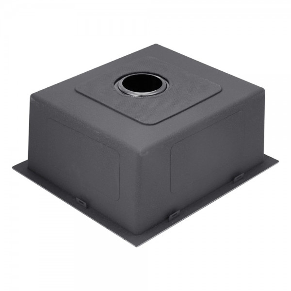 Кухонна мийка Kroner KRP Schwarze - 4545HM PVD (3.0/1.0 мм)