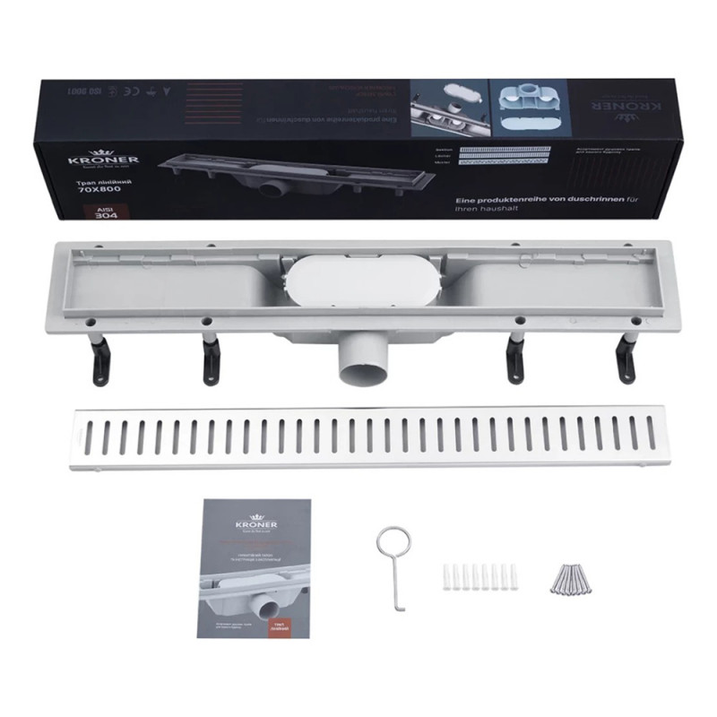 Трап лінійний Kroner KRP Harz M80 Muster