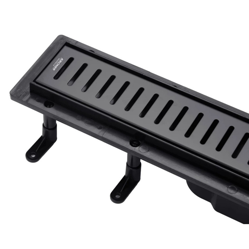 Трап лінійний Kroner KRP Harz SCH60 Sektion Schwarz