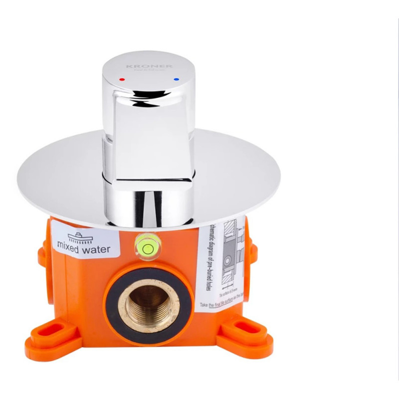 Змішувач прихованого монтажу Kroner KRP Basis - C080