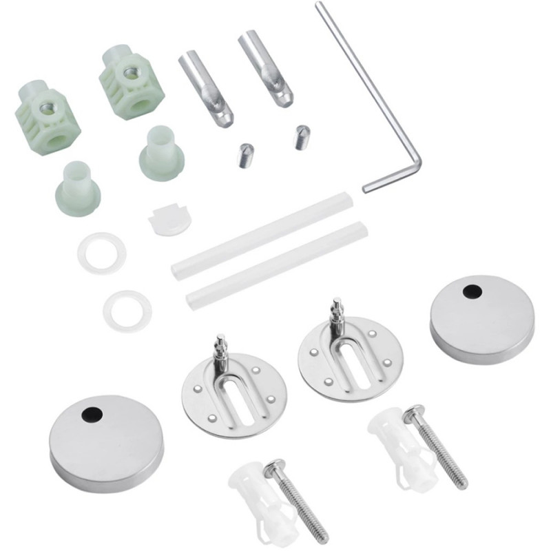 Унітаз підвісний Kroner Armada WHI513636 RIMLESS безобідковий з сидінням Slim Duroplast / Soft-close / Quick relase