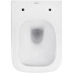 Унітаз підвісний Kroner Eifel WHI493436 RIMLESS безобідковий з сидінням Slim Duroplast / Soft-close / Quick relase
