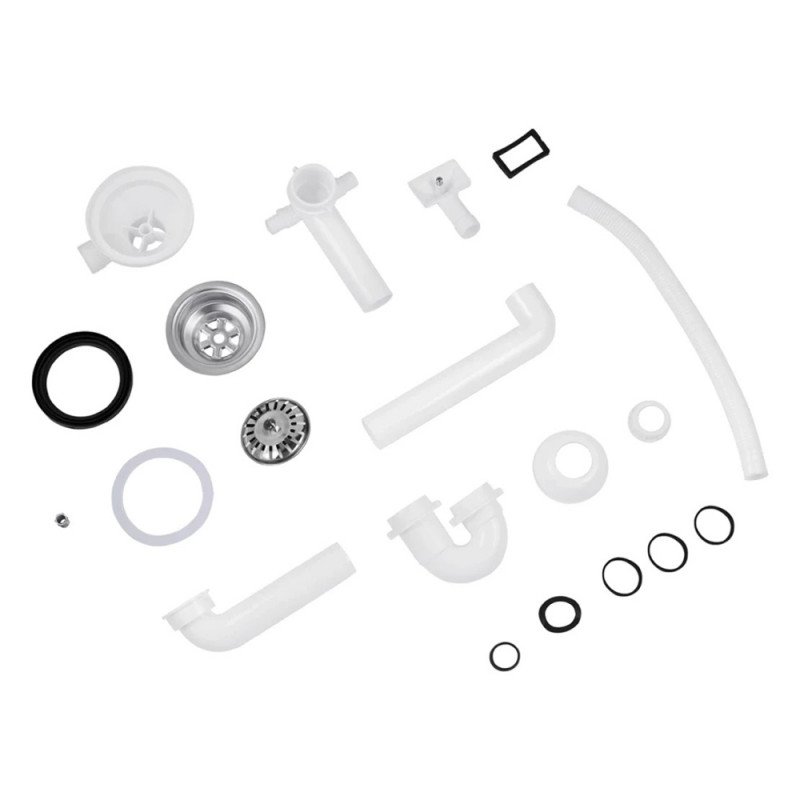 Сифон для кухонної мийки Kroner KRP Siphon - 010 3 1/2"х40 мм