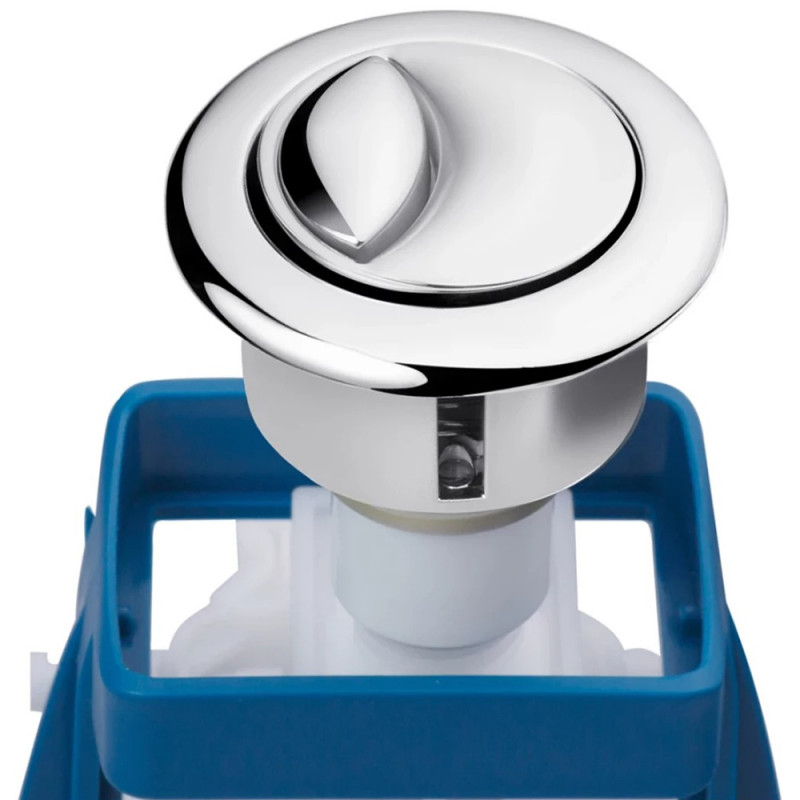 Комплект для бачка унітаза Kroner KRP - KIT7754 з подвійною кнопкою, бокове підведення 1/2"