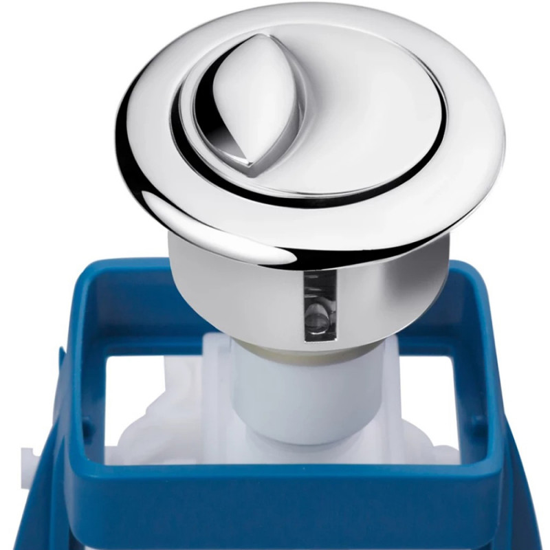 Зливний клапан для бачка унітаза Kroner KRP - DB77 з подвійною кнопкою