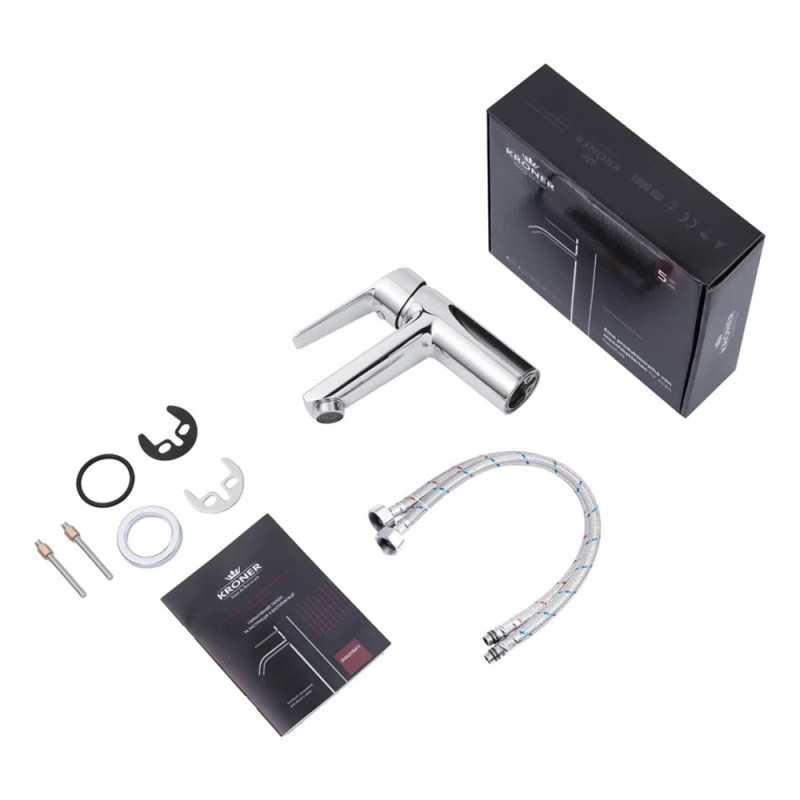 Змішувач для раковини Kroner KRP Hagen - C010