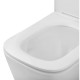 Унітаз підвісний Kroner Eifel WHI483429 TORNADO безобідковий з сидінням