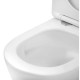 Унітаз підвісний Kroner Harz WHI483632 TORNADO безобідковий з сидінням