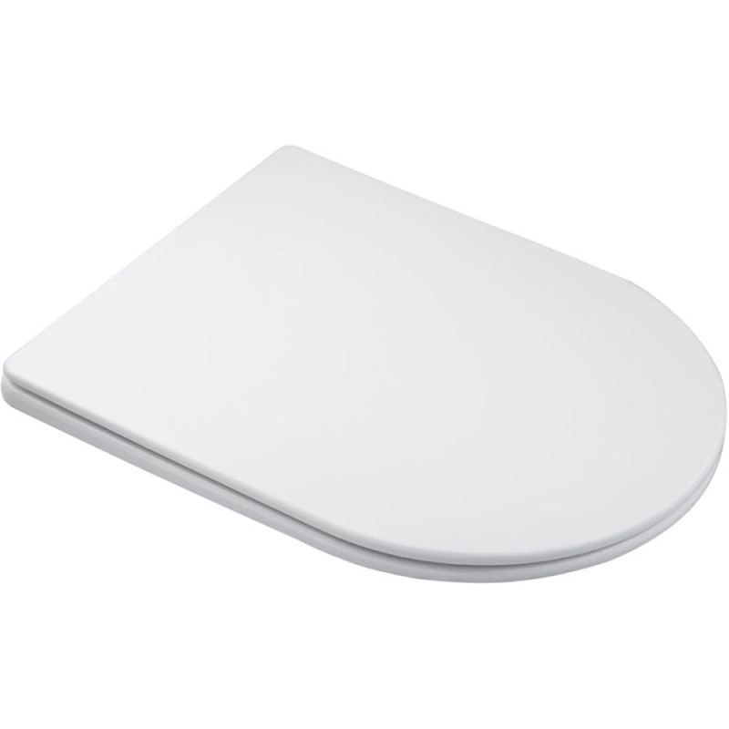 Унітаз підвісний Kroner Harz WHI483632 TORNADO безобідковий з сидінням