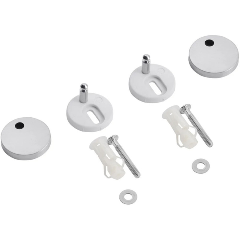 Унітаз підвісний Kroner Oker WHI533536 RIMLESS безобідковий з сидінням