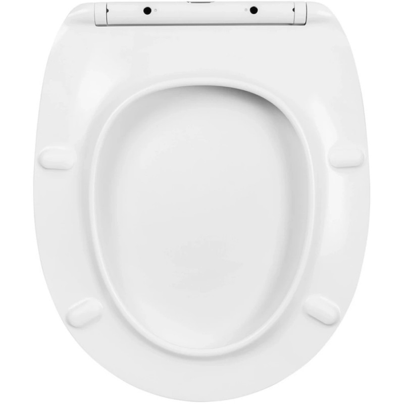 Унітаз підвісний Kroner Oker WHI533536 RIMLESS безобідковий з сидінням