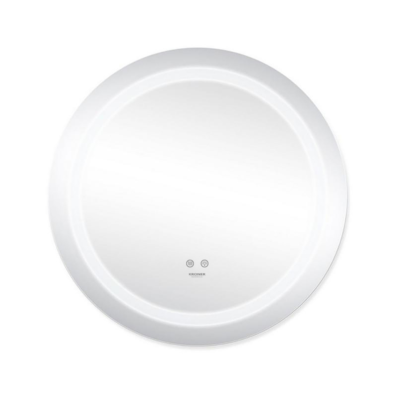 Дзеркало Kroner KRP Spiegel R2 - 6060 з LED-підсвічуванням та антизапотіванням