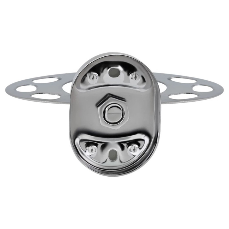 Склянка для ванної кімнати Kroner KRM Elbe - ACG2906-1 з тримачем зубних щіток