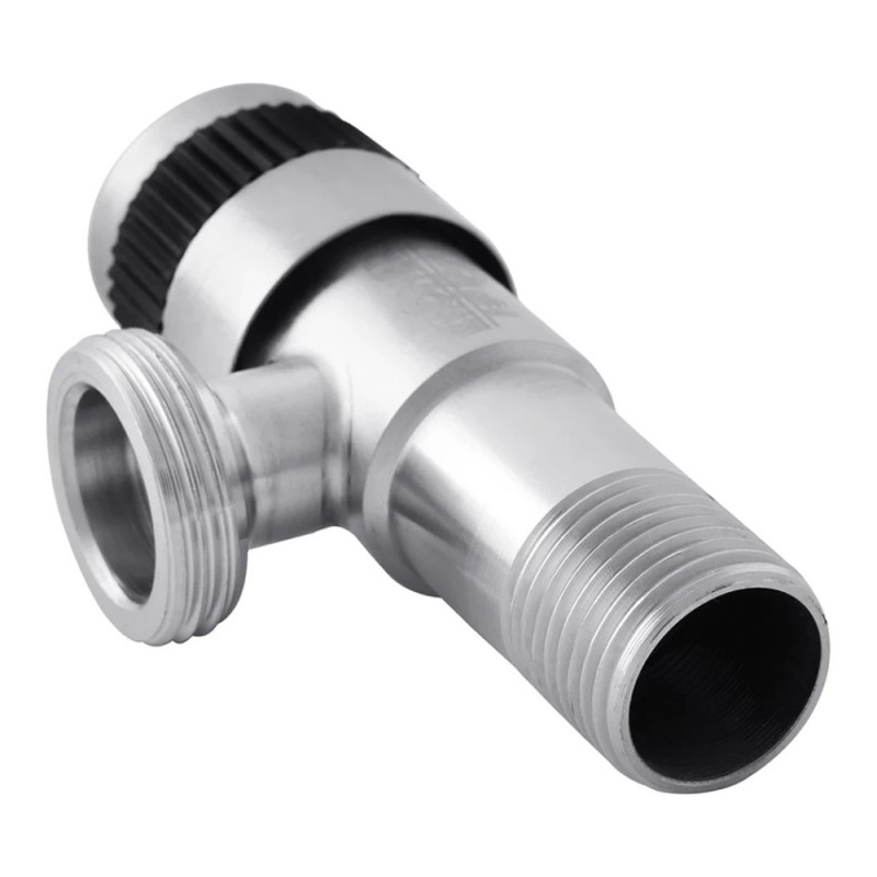 Кран приладовий Kroner KRP Edelstahl Klassisch - ESG102 1/2"х3/4" ЗЗ