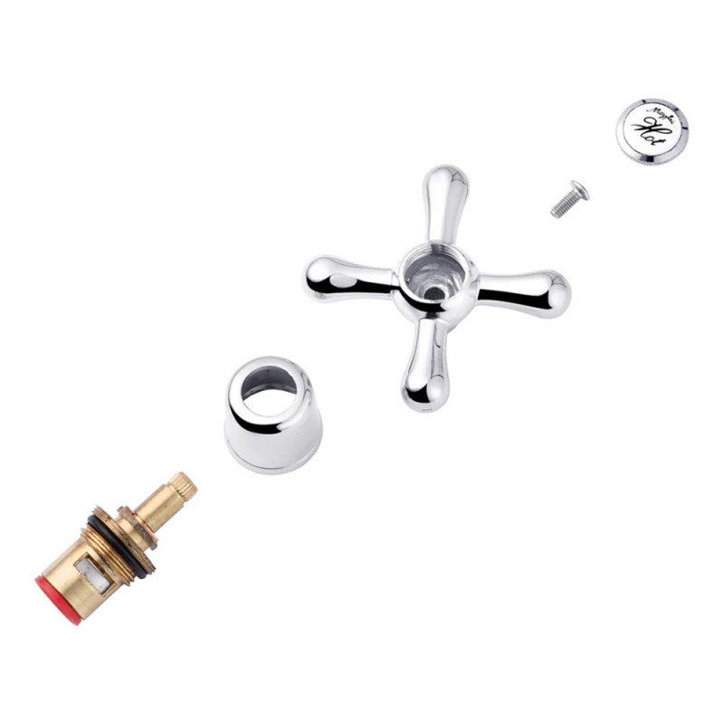 Ручка з кран-буксою для змішувача Kroner KRM - C986 (пара)