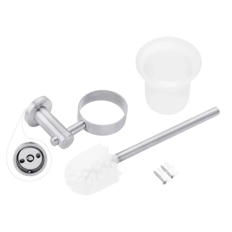 Йоржик для унітазу настінний Kroner KRP Edelstahl Klassisch - ESG3710