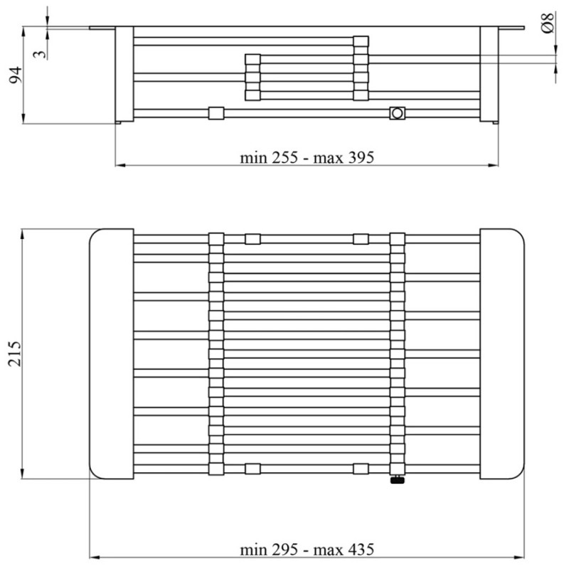 Кошик для мийки Kroner KRP Trocken - 014