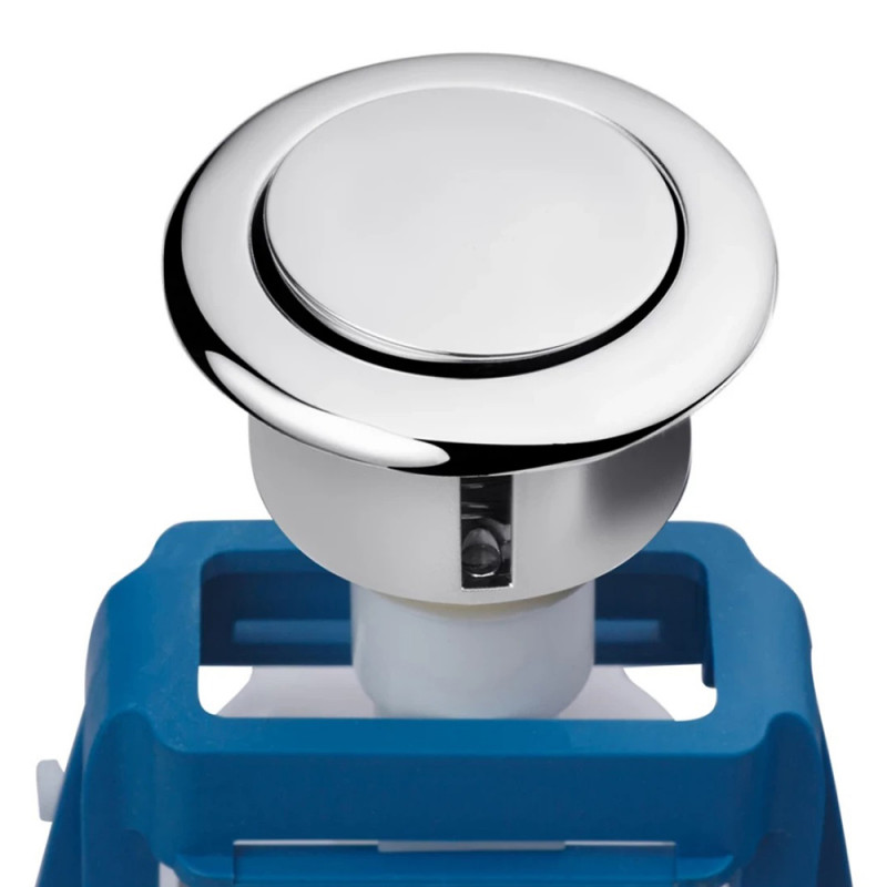 Комплект для бачка унітаза Kroner KRP - KIT6957 з одинарною кнопкою, нижнє підведення 1/2"