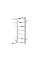 Рушникосушарка електрична Kroner Канна ДК02EL 800x500/7 EL