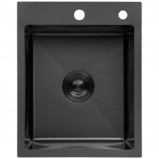 Кухонна мийка Kroner KRP PVD Schwarze - 4050HM (3,0/1,0 мм)