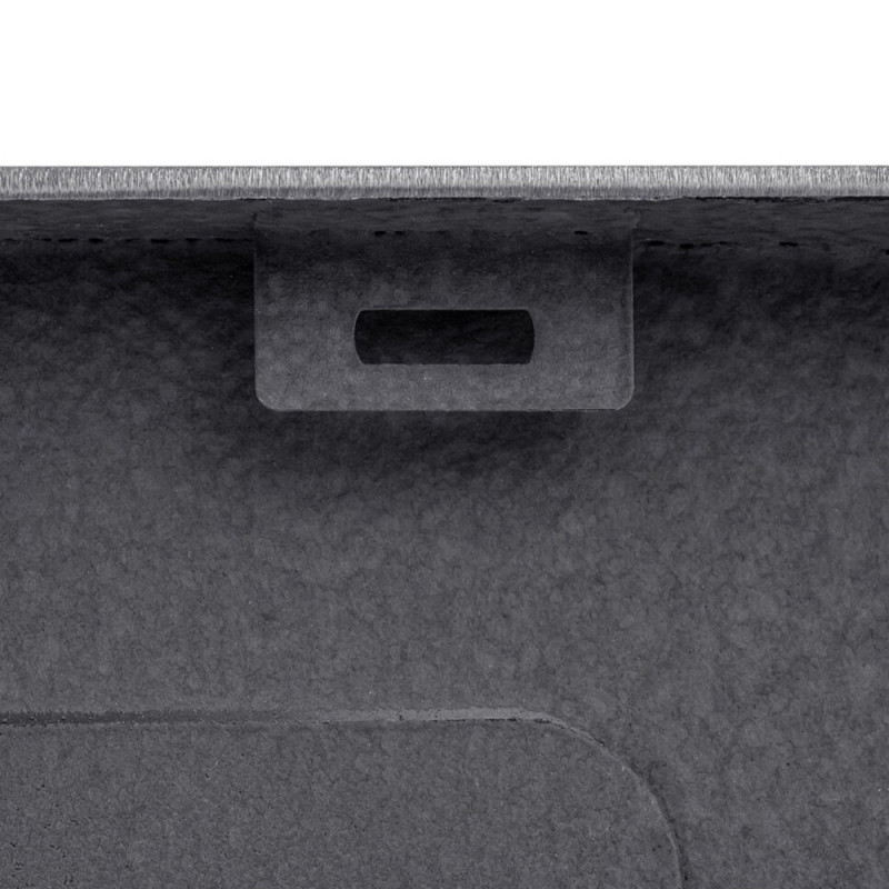 Кухонна мийка Kroner KRP Gebürstet - 4050HM (3,0/1,0 мм)